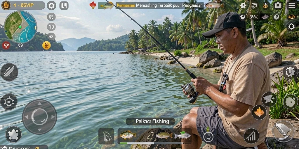 Tangkapan ikan besar dalam gameplay 8SVIP yang seru.