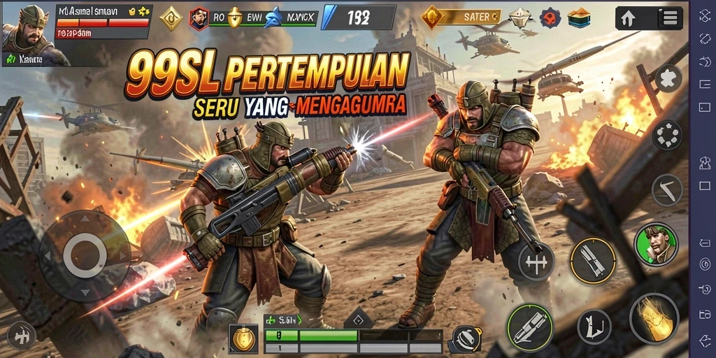 Gameplay seru 99SL yang penuh aksi mendebarkan.