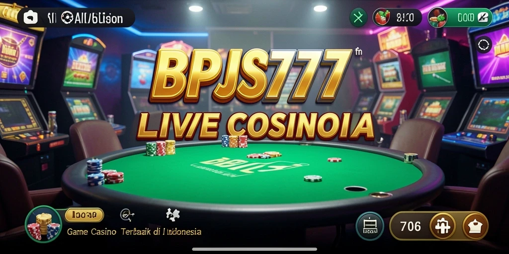 Tampilan gameplay Live Casino yang mengasyikkan dan interaktif.