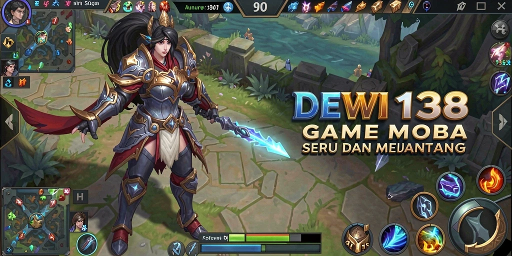 Tampilan gameplay seru dan strategis dalam DEWI138.