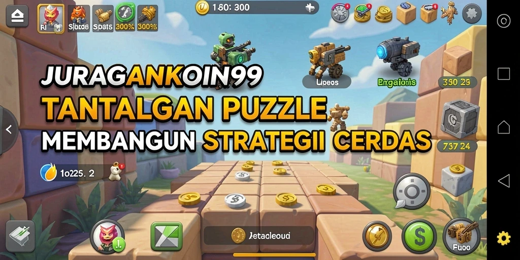 Screenshot <strong>JURAGANKOIN99</strong> menampilkan gameplay puzzle yang seru dan menantang.