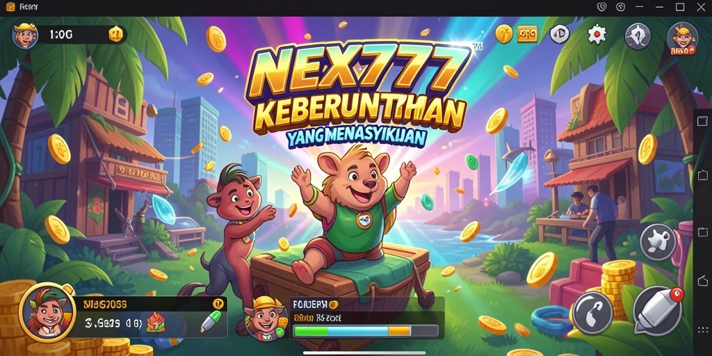 Tampilan gameplay yang menarik dari NEX777 yang penuh tantangan.